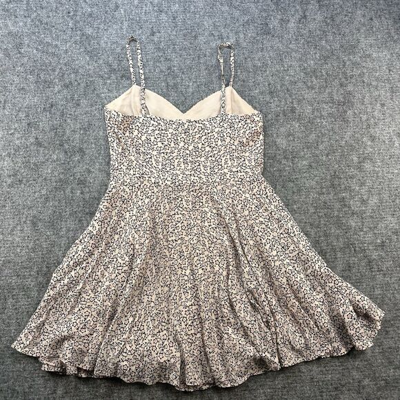 ARITZIA Talula Dress Women 4 Pink Floral Mini Swing Adjustable Straps Skater - Picture 9 of 15